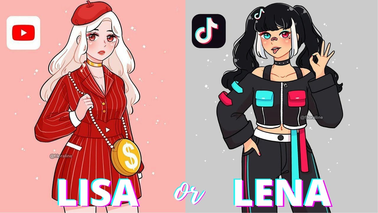 LISA OR LENA 💖 SOCIAL MEDIA GIRLS and more - Which one is your fav? 💖 You Dress