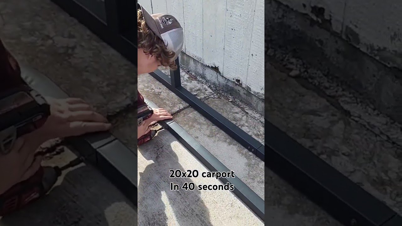 20x20 metal carport