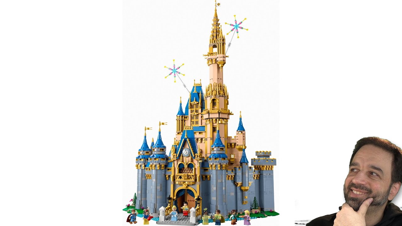 LEGO Disney Castle 100th anniversary reveal! 4800+ pieces & a major rework