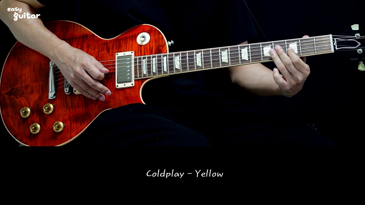 Coldplay - Yellow Guitar Instrumental Cover