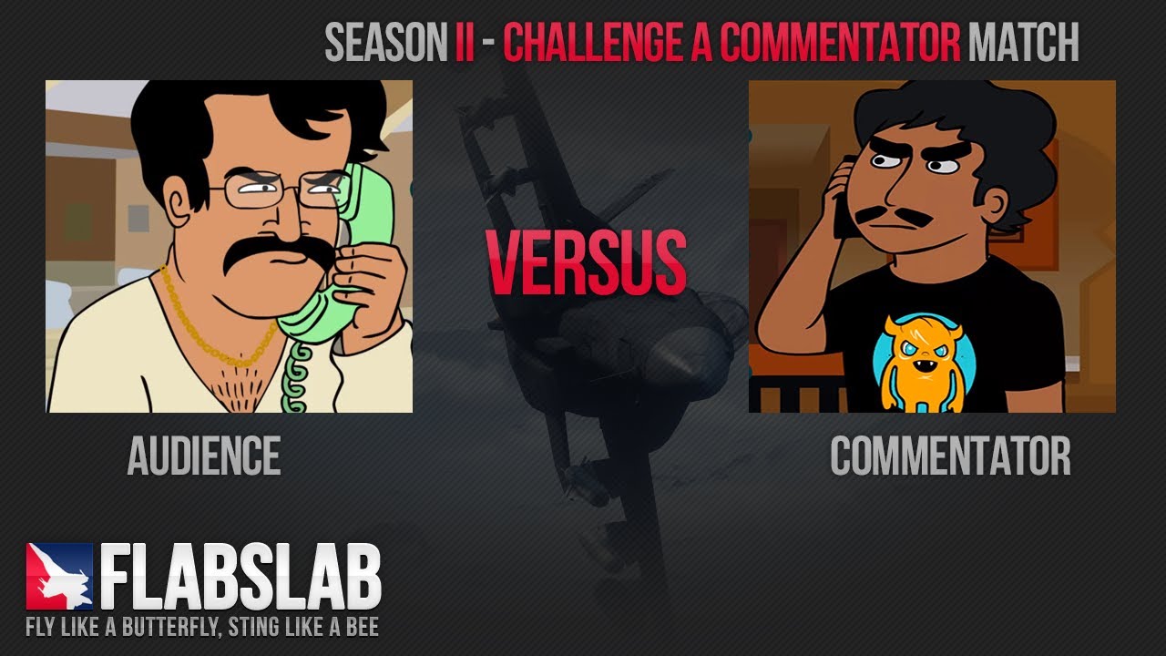 FLABSLAB #2 Day 12 1v1 STAGE - Challenge a Commentator :)