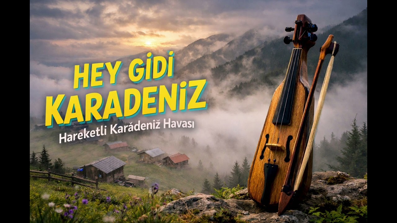 Hey Gidi Karadeniz | Hareketli Kemençeli Karadeniz Şarkısı #heygidikaradeniz #karadeniz #music
