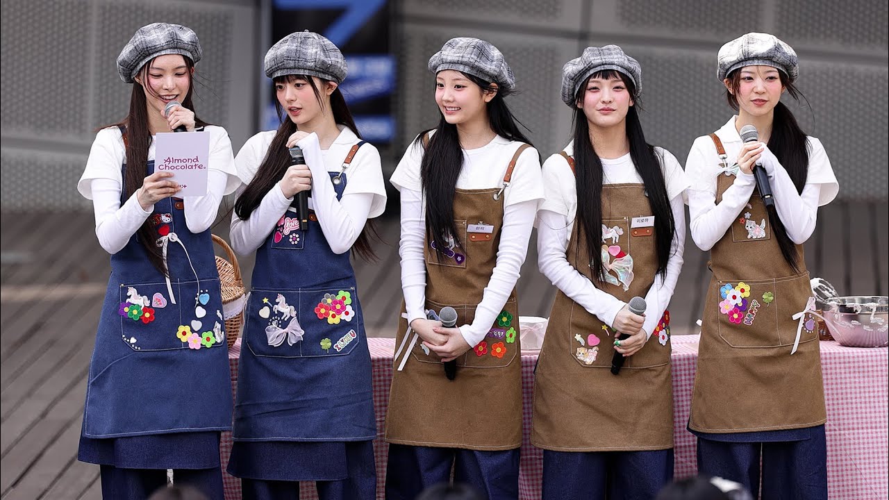 아일릿 (ILLIT) Full ver. 'Almond Chocolate' 미니 팬미팅 (MINI FANMEETING) 직캠 | 음악중심 • 250315