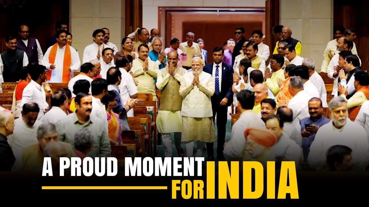 Spectacular scenes from the inauguration of new Parliament Building | #MyParliamentMyPride
