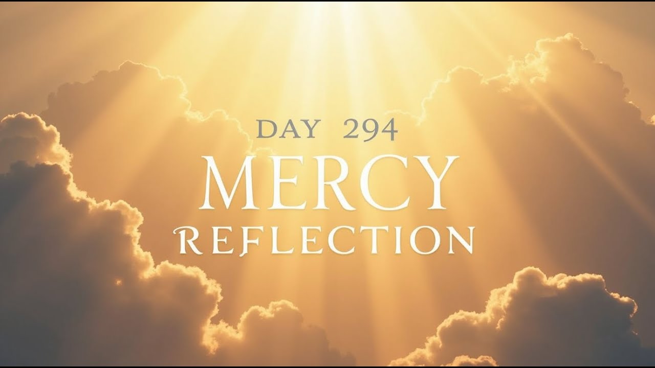 Day 294 – “Be Still and Listen” + Chaplet