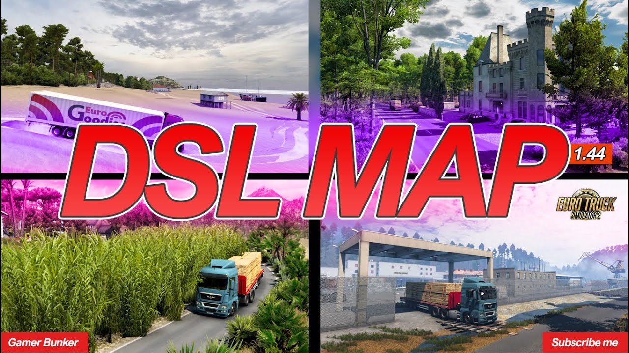 [ETS2] DSL Map [1.44]