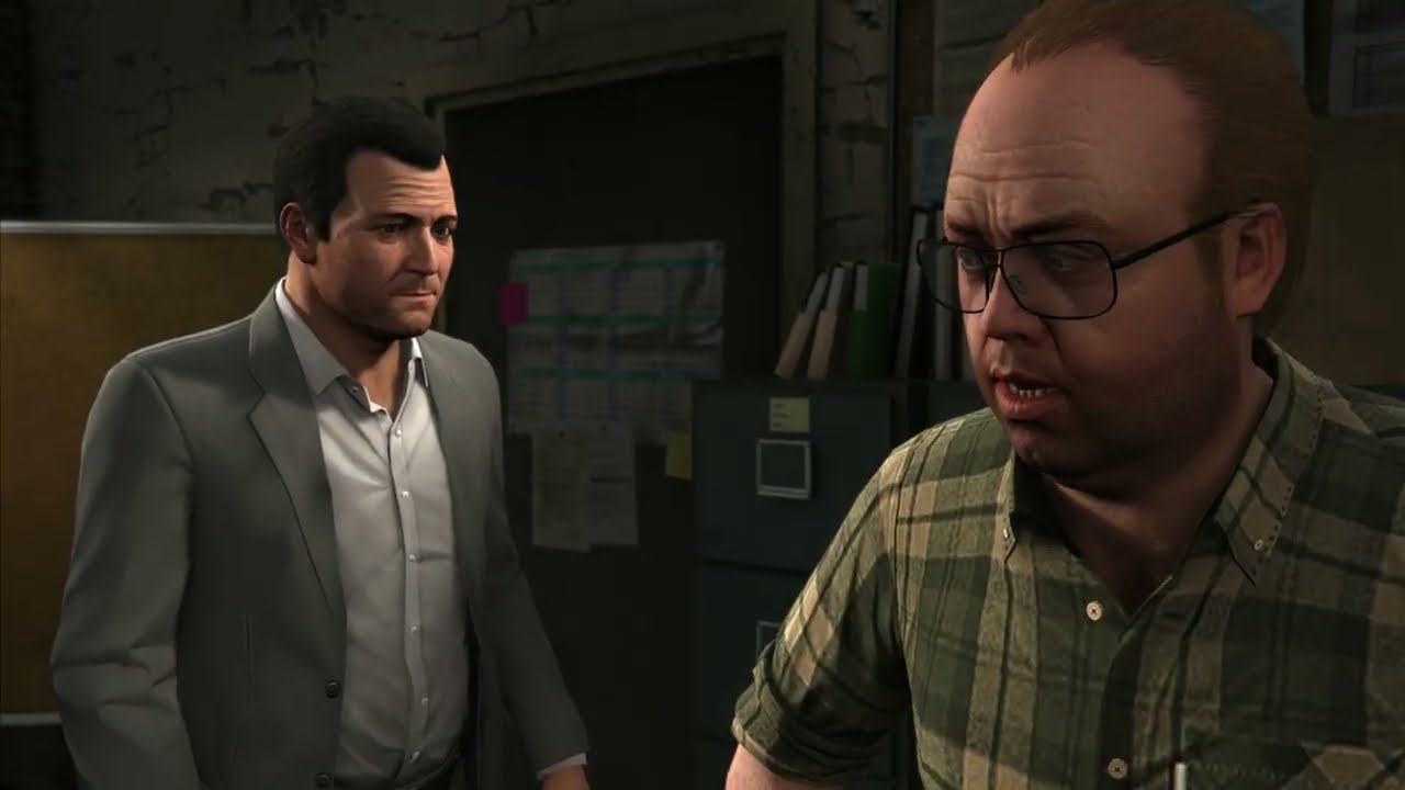 Michael  and Lester plan the Jewerly store heist GTA 5️⃣ ep6