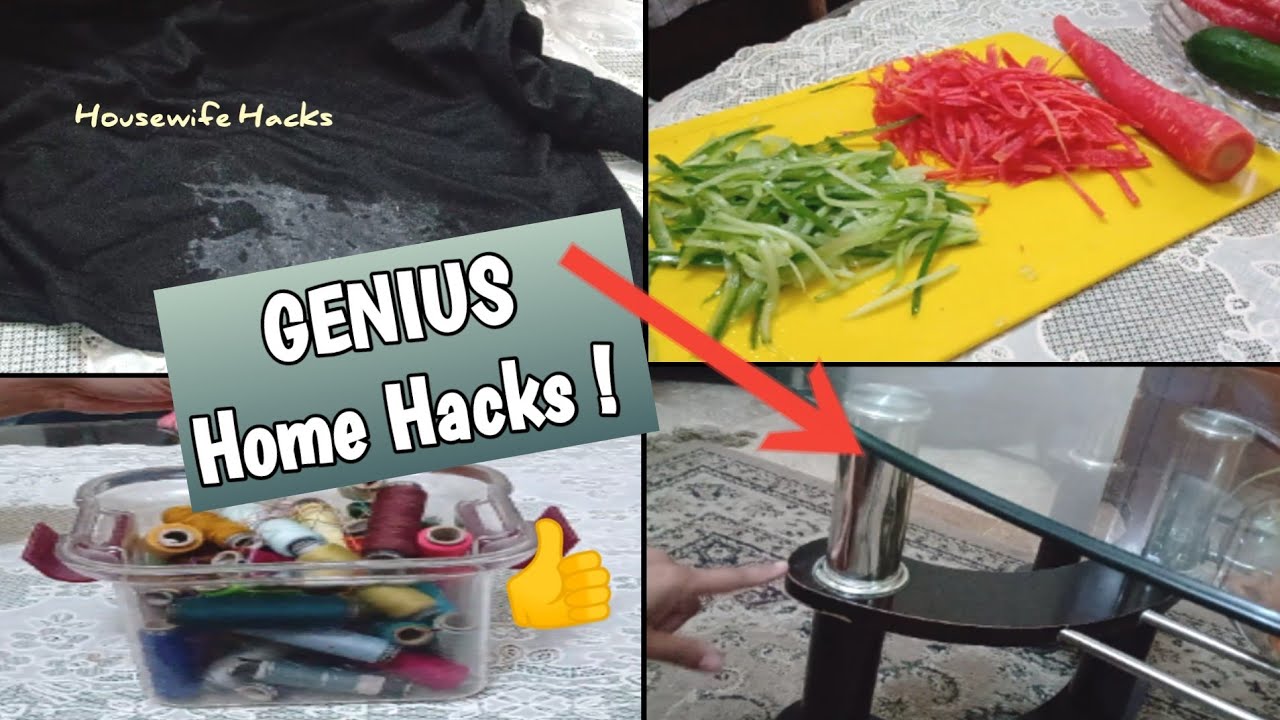 Useful Home Tips & Hacks That Makes Your Life Easier #housewifehacks