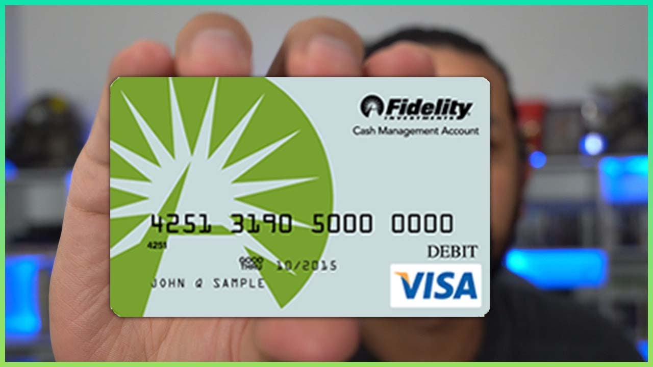 Fidelity Cash Management Debit Card UNBOXING!