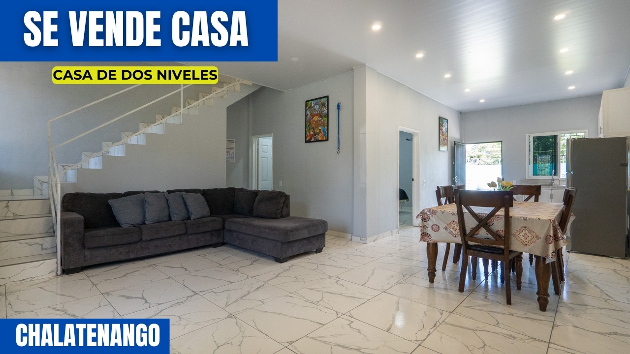 OPORTUNIDAD RESIDENCIAL 🏡✨ | CASA DE 2 NIVELES EN CHALATENANGO ($198,000)
