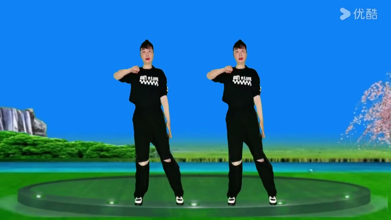 火爆流行DJ广场舞《映山红》《倔强的骨头》活力动感，简单易学