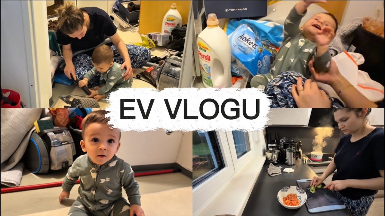 Günlük Vlog 🏠/ Günün Menüsü 🥙/ Yeni Alet Deniyorum / İşim Bitmiyor / #temizlik #vlog #günlükvlog 