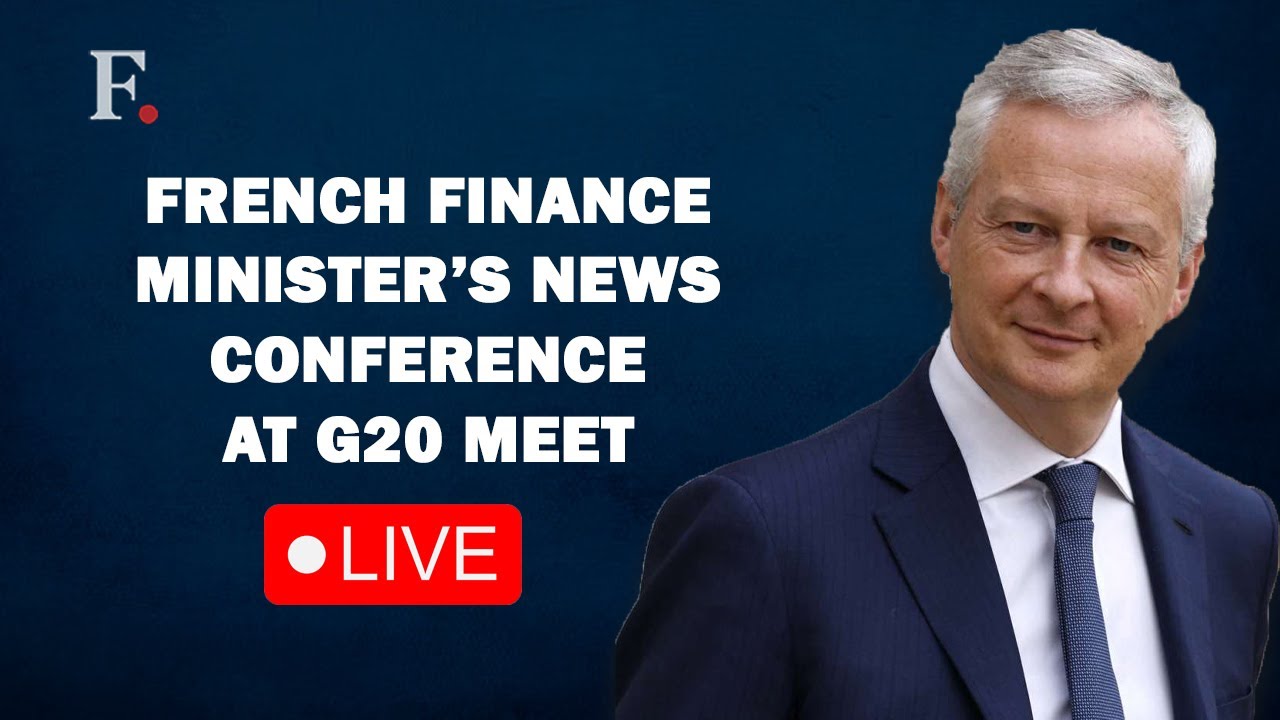 India G20 Presidency LIVE Updates: France's Le Maire holds a newser at G20