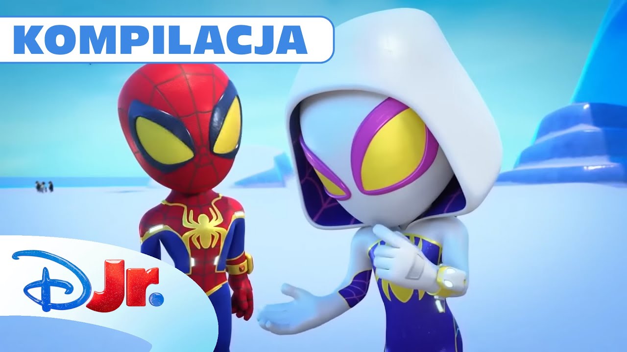 🗺️ Przygody poza miastem | Spidey i super-kumple | Disney Junior Polska