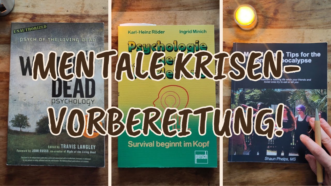5 Buchtipps: Psychologie des Überlebens und mentale Erste Hilfe für die Krisenvorsorge