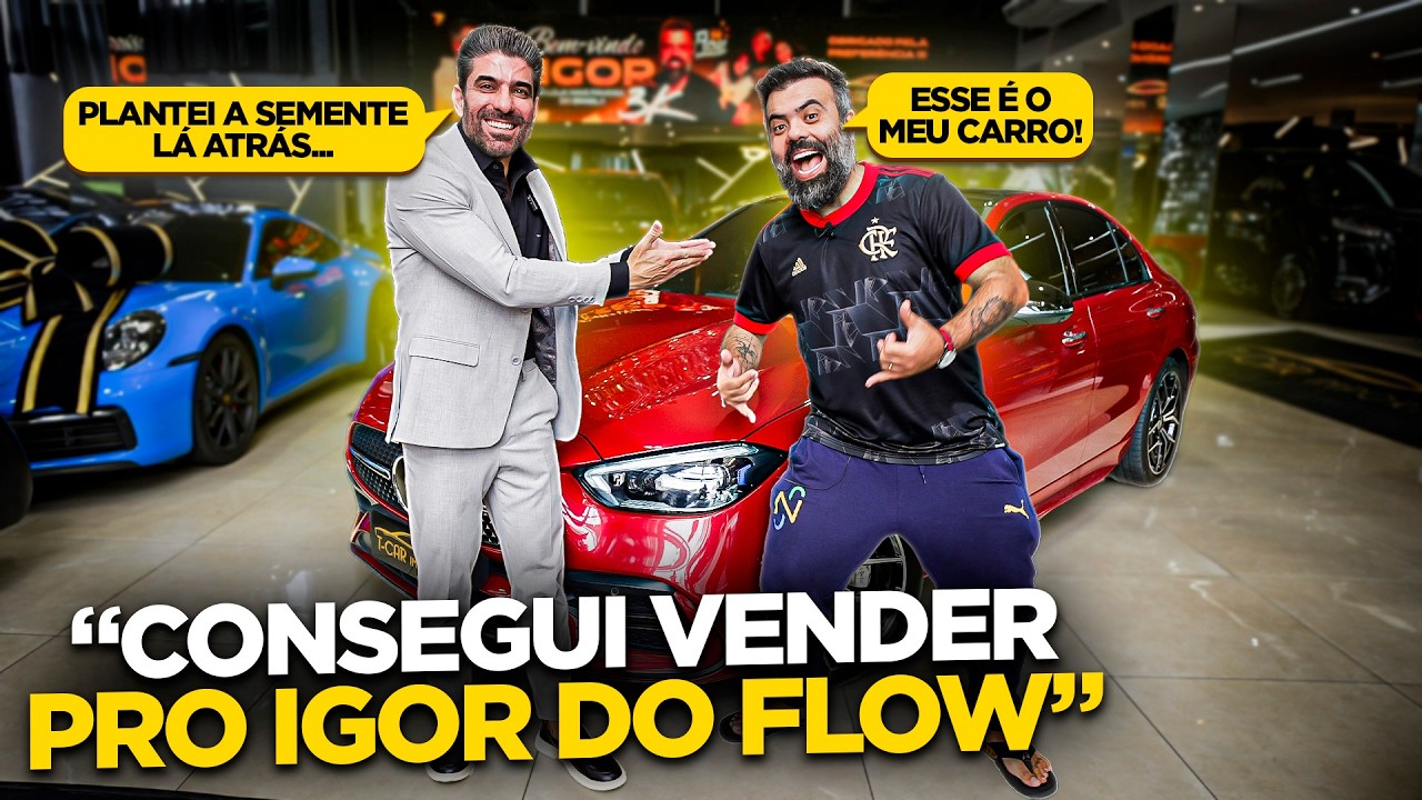 IGOR DO FLOW COMPROU UMA MERCEDES NA TCAR