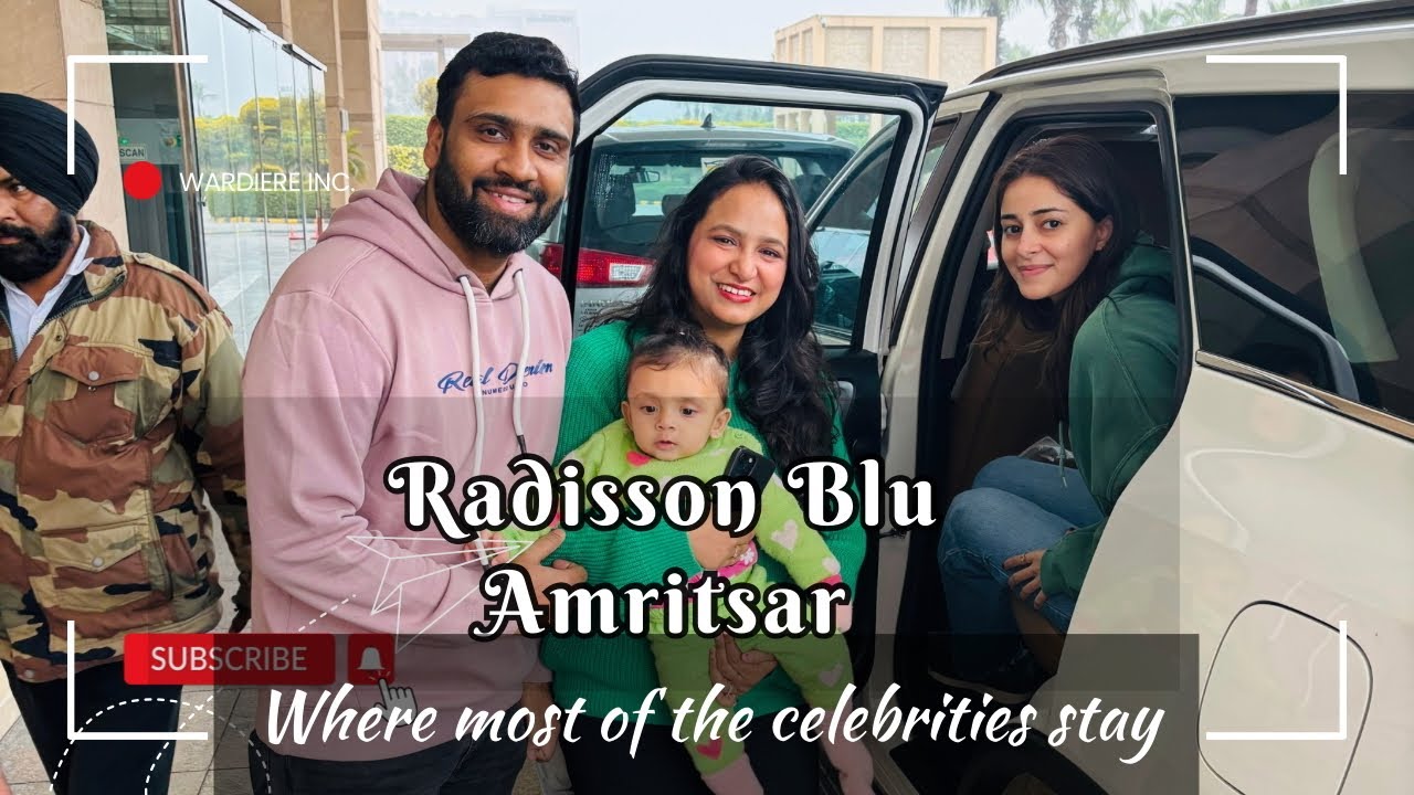 Luxury Stay at Radisson Blu Amritsar ✨| Met Ananya Pandey 😍| Near Airport | Must Watch Tour!