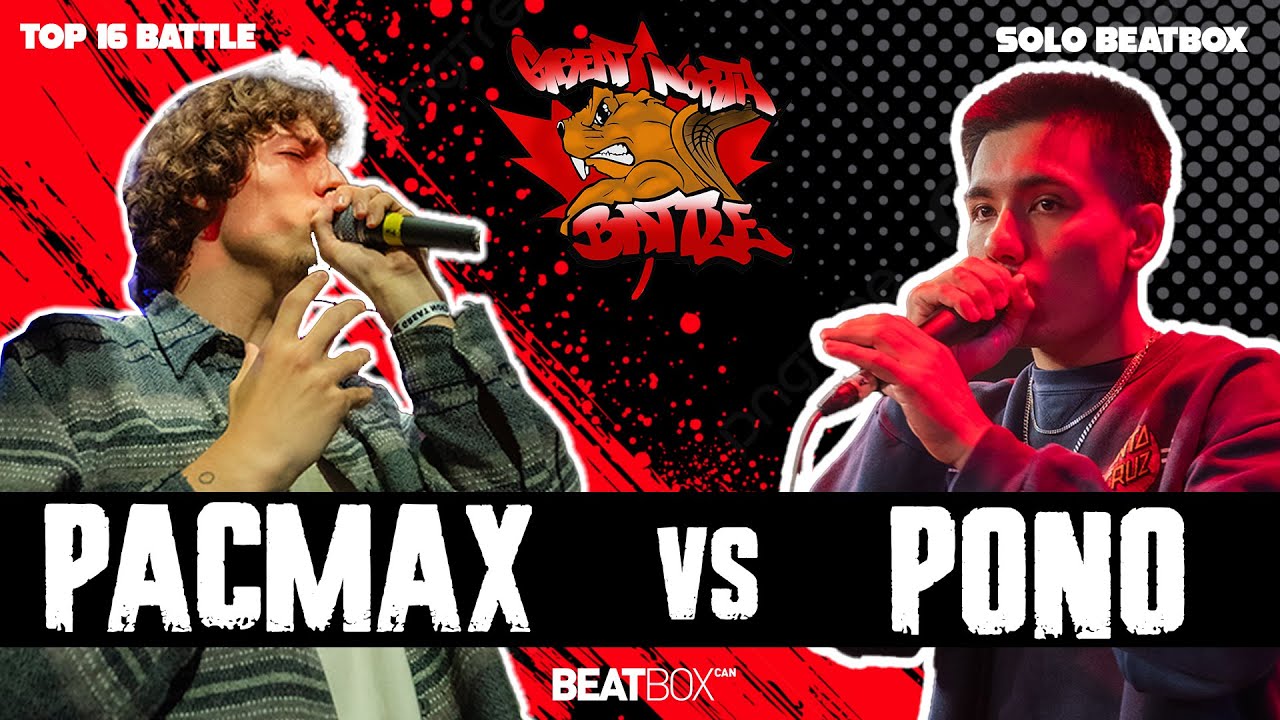 Pono 🇺🇸 vs Pacmax 🇫🇷 | Top 16 Solo Beatbox First Round | GNB 2024