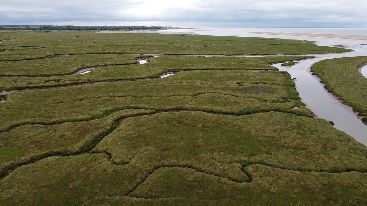 tetney lock by air with a drone