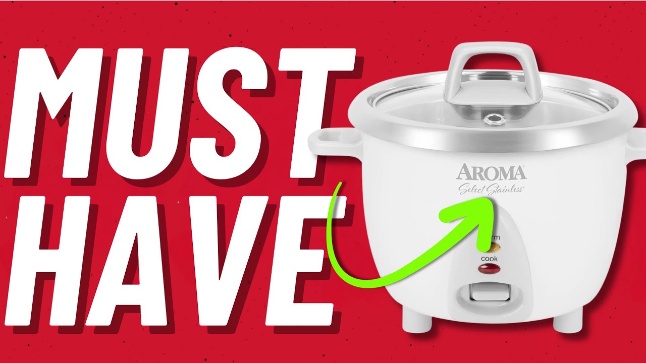 Perfect Rice Every Time 🍚 AROMA Stainless Steel Rice Cooker Review #ricecookers