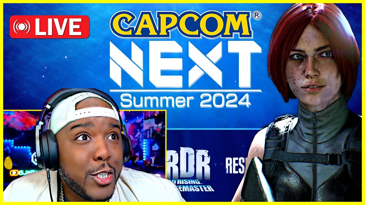 🔴LIVE: CAPCOM NEXT- SUMMER SHOWCASE REACTION | OFFICIAL CO STREAM | DEAD RISING, RESIDENT EVIL, DINO