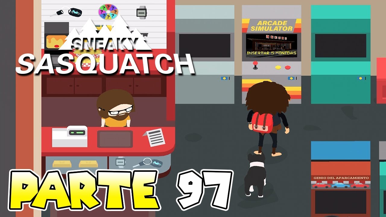 ¡PIE GRANDE COMPLETA LA NUEVA MÁQUINA RECREATIVA! | PARTE #97 | SNEAKY SASQUATCH