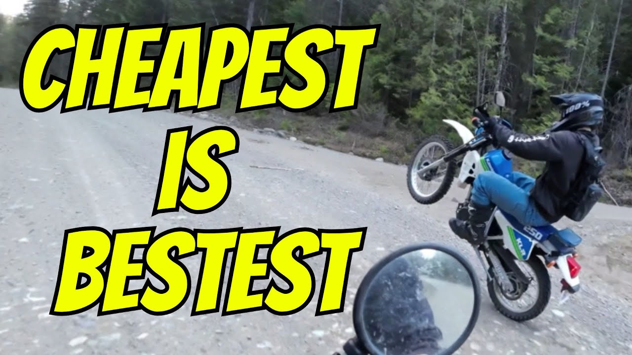 Why BUDGET Dual-Sports RULE: KLR250 and XT250 B.C. Backwoods Adventure