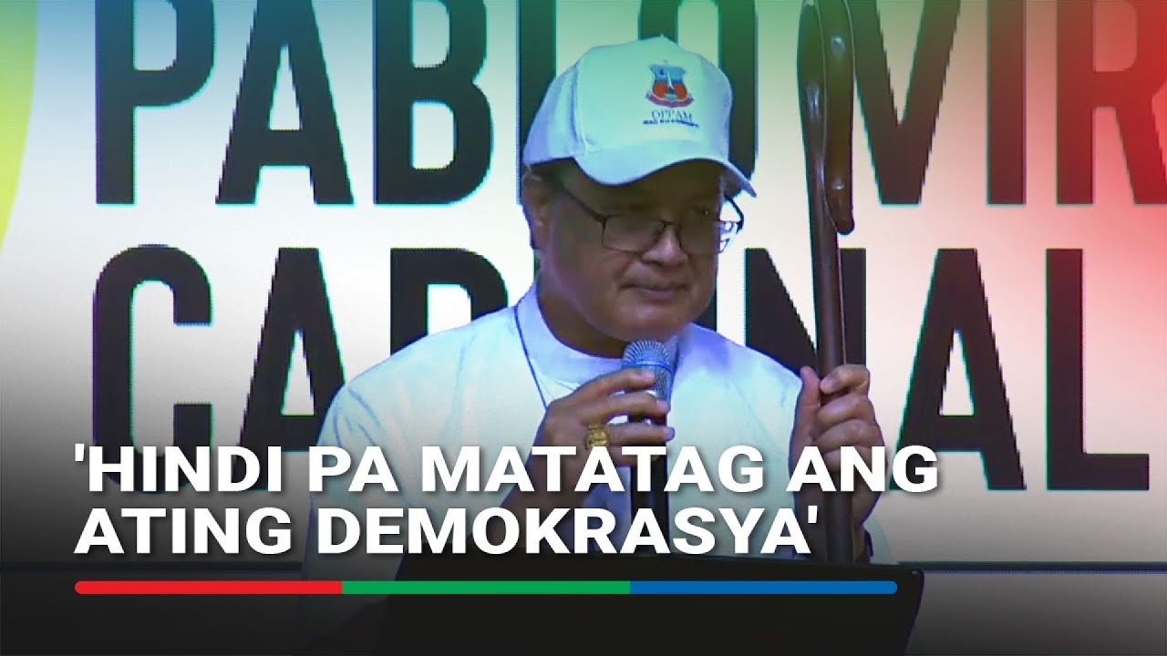 Cardinal David warns democracy still fragile as long as politics revolve around patronage, ayuda