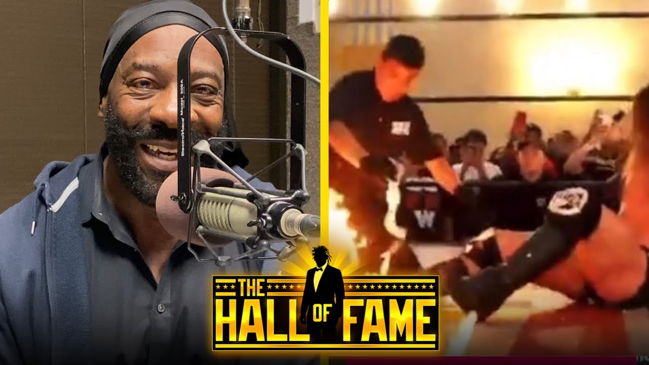 Booker T Reacts to Joey Janela's Fire Superkick Mishap at GCW