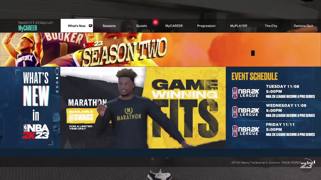 Nba23 on PS5 console