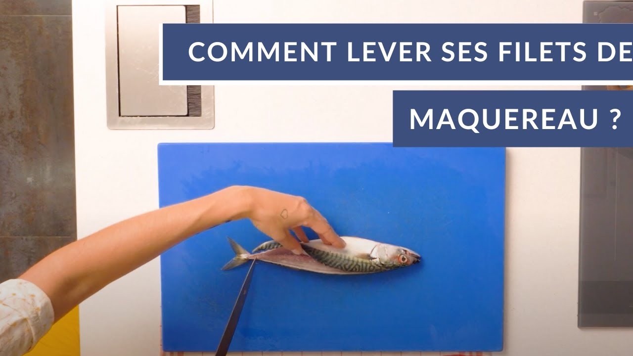 Comment lever ses filets de maquereau ?