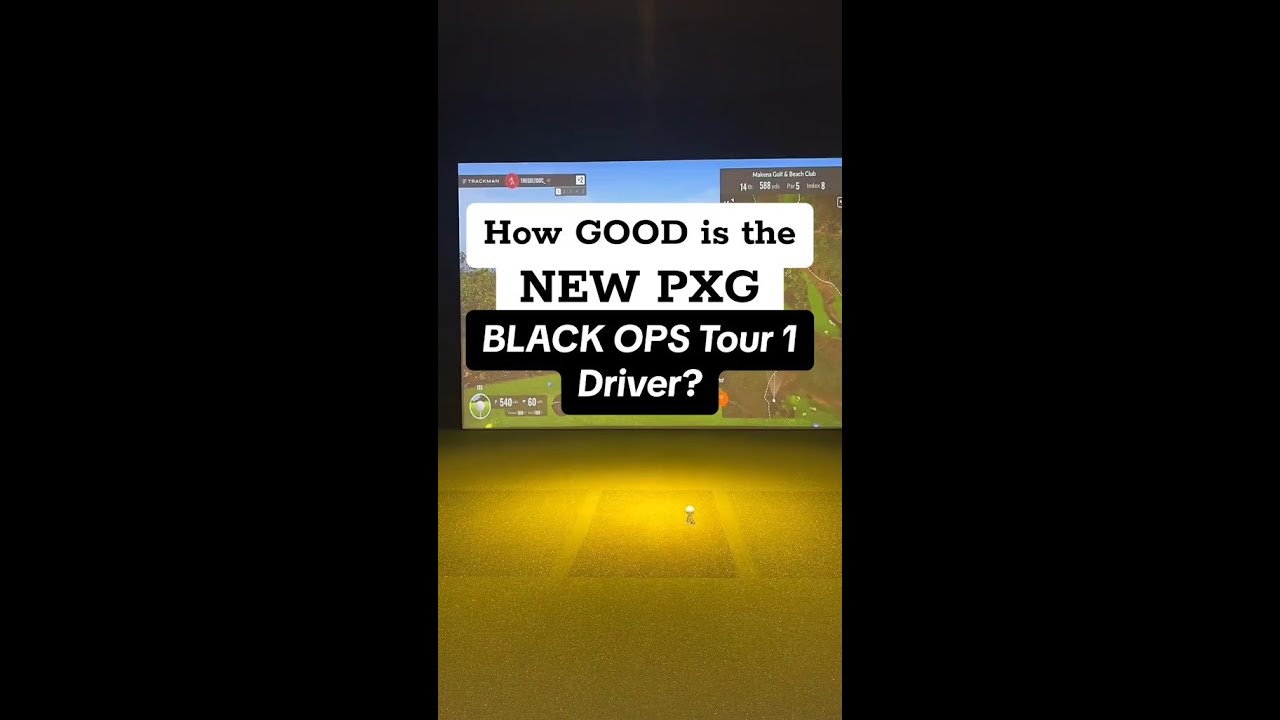 The Black Ops Tour-1 Driver | New PXG Driver 2024
