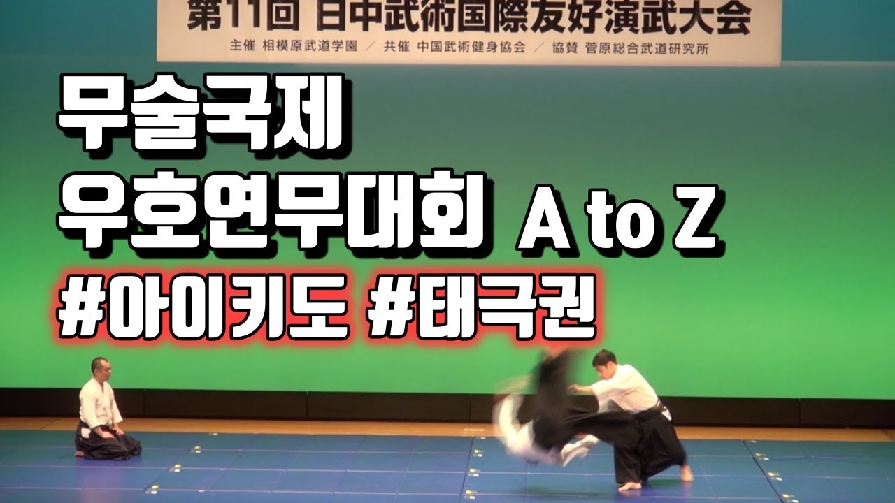 아이키도 국제행사 I 화의무도 아이키도 일-중 무술국제우호연무대회는 무엇?
