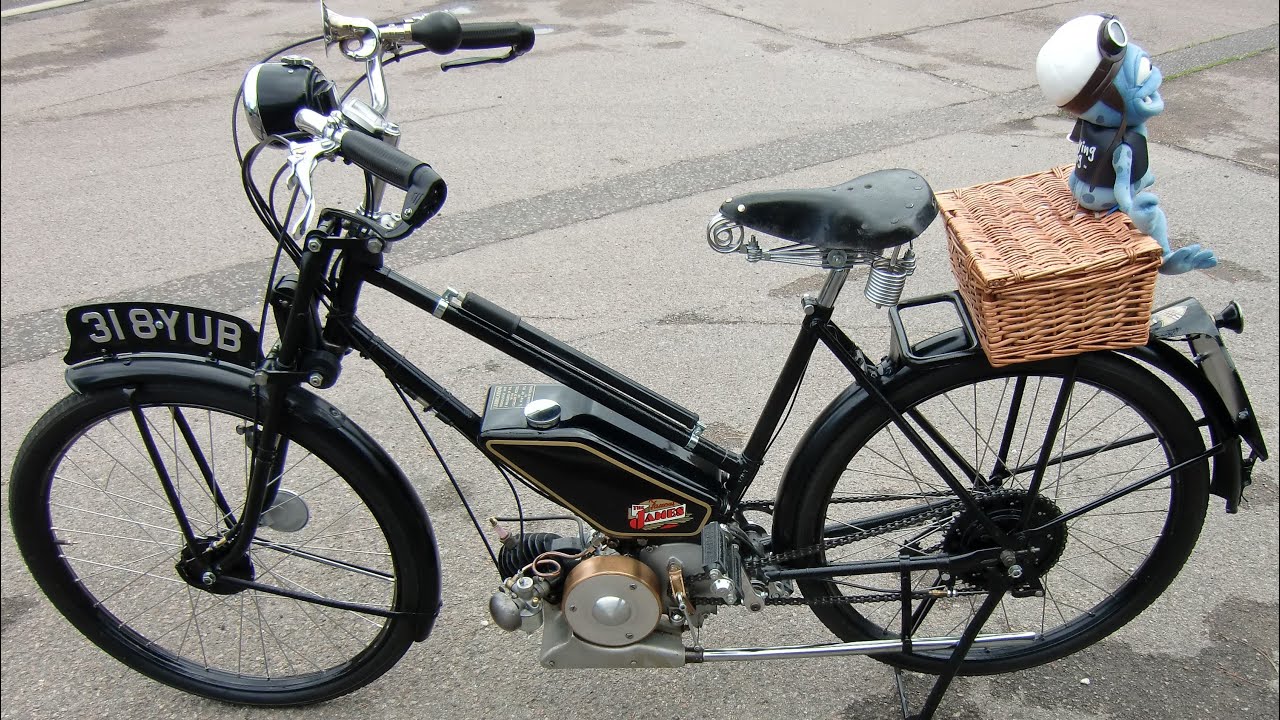Saving a 1939 James Autocycle