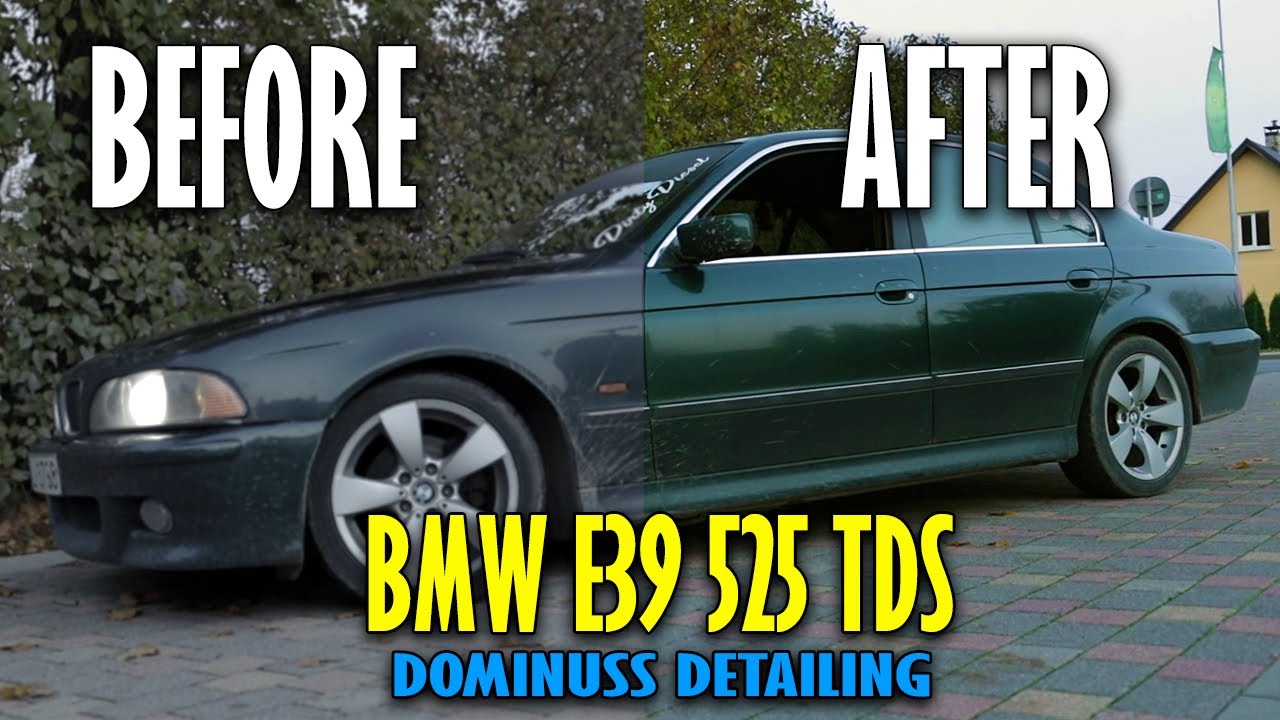 Washing & Detailing (BMW E39 525 TDS)