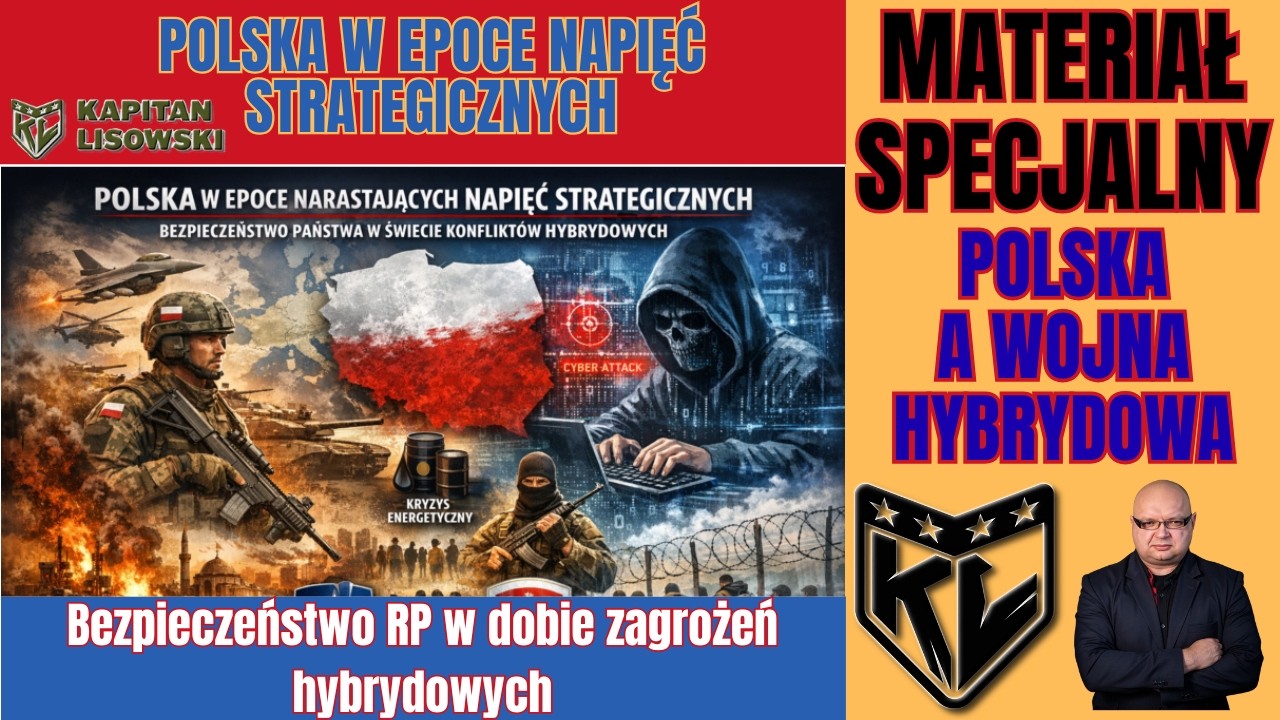 Raport Specjalny. Polska w epoce napięć strategicznych. Polska a wojna hybrydowa. Kapitan Lisowski