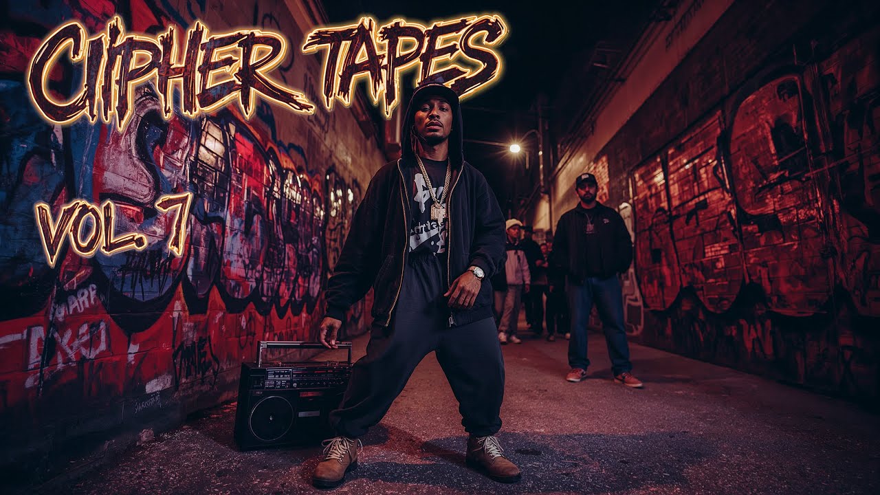 🎯 Vol. 7 – Cipher Tapes: Street Sermons of the Golden Era | 80s–90s Underground Boom Bap Hip Hop