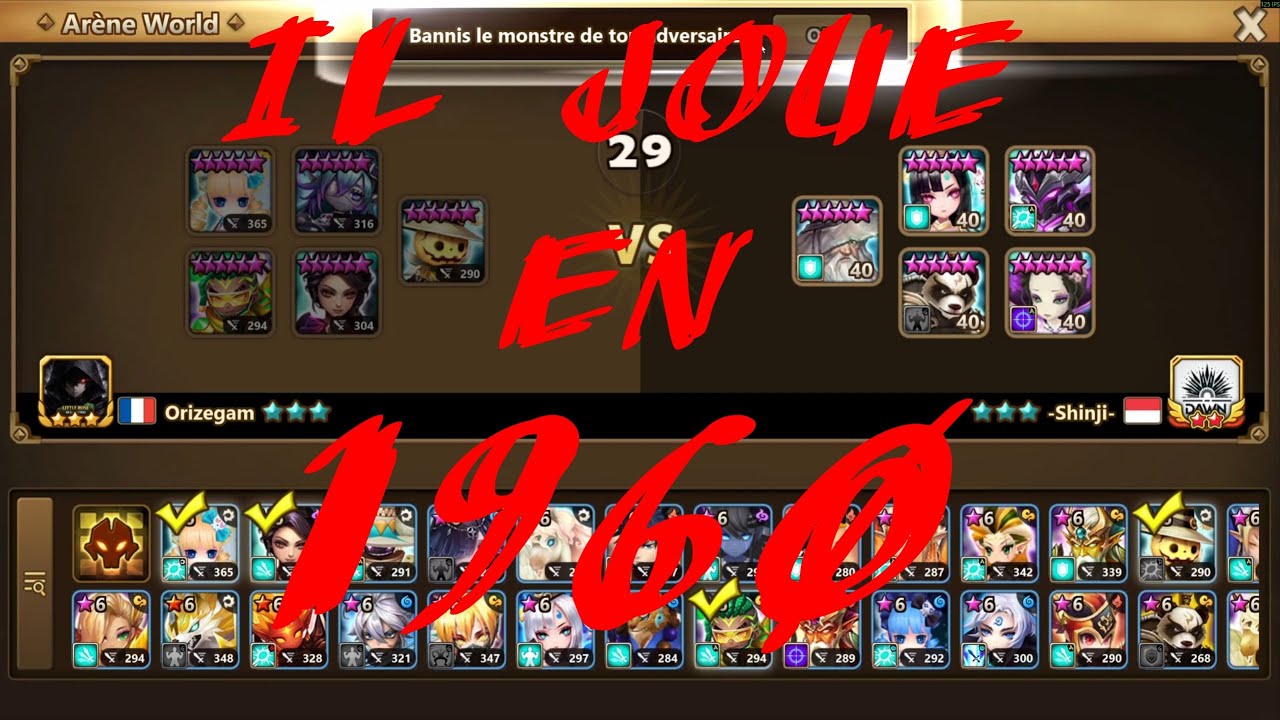 Il ne connait pas la couleur ?! - Summoners War - P3 RTA