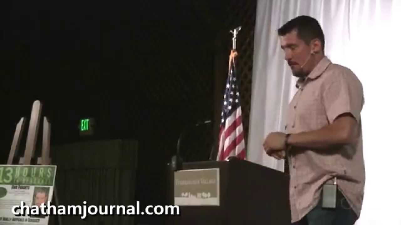Kris Paronto speaks about 