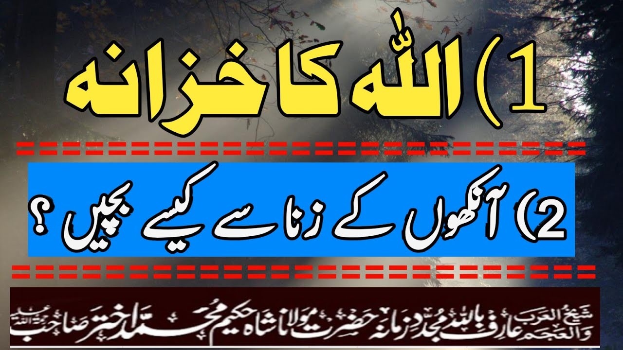 Life-changing Speech: Experience The Power Of Hakeem Akhtar Sahab's Inspirational Words