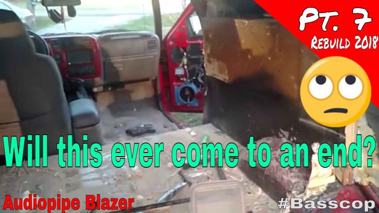 Deconstructing The Audiopipe Blazer Pt. 7 | Audiopipe Blazer | #Basscop Rebuild 2018