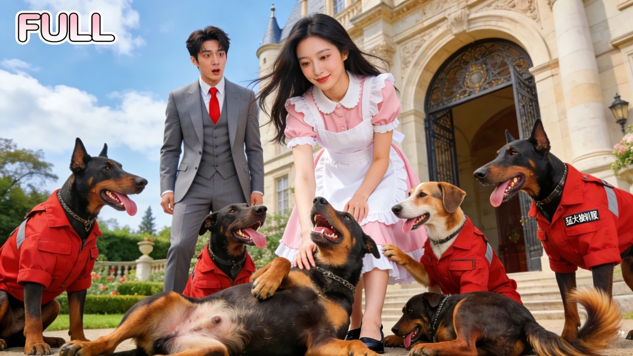 No One Could Enter the CEO’s Castle—Until Poor Girl Tamed His Dogs in One Move & Stole His Heart!