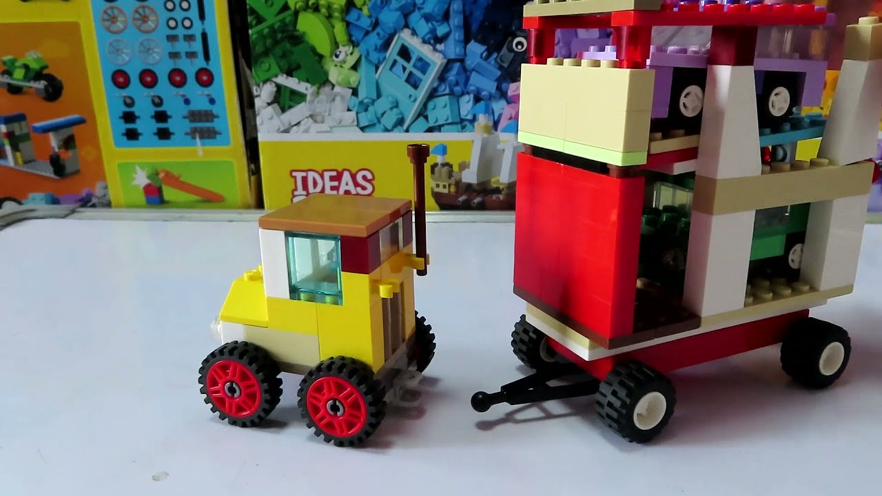 My ideas for Lego  11717 & Lego 10715 Car Container Trailer Truck