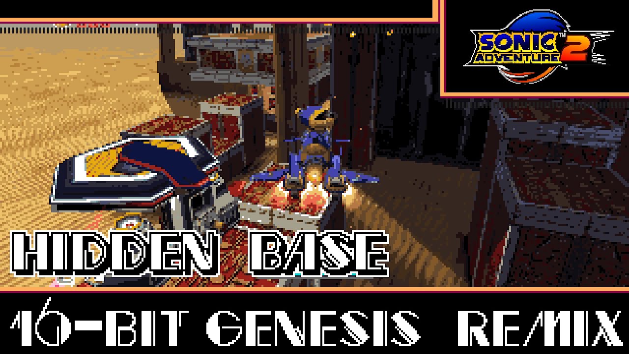 [16-Bit;Genesis]Down in the Base (Hidden Base) - Sonic Adventure 2 (COMMISSION)