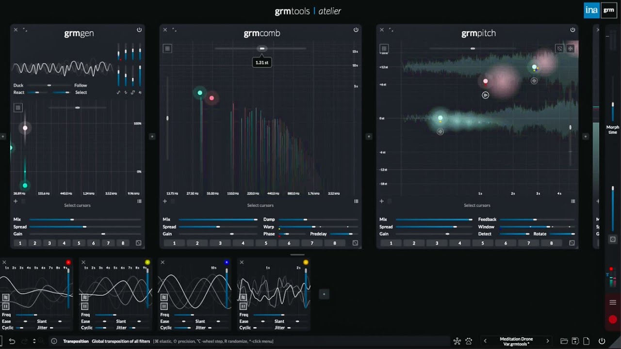 GRM Tools Atelier &ndash; Improv Session
