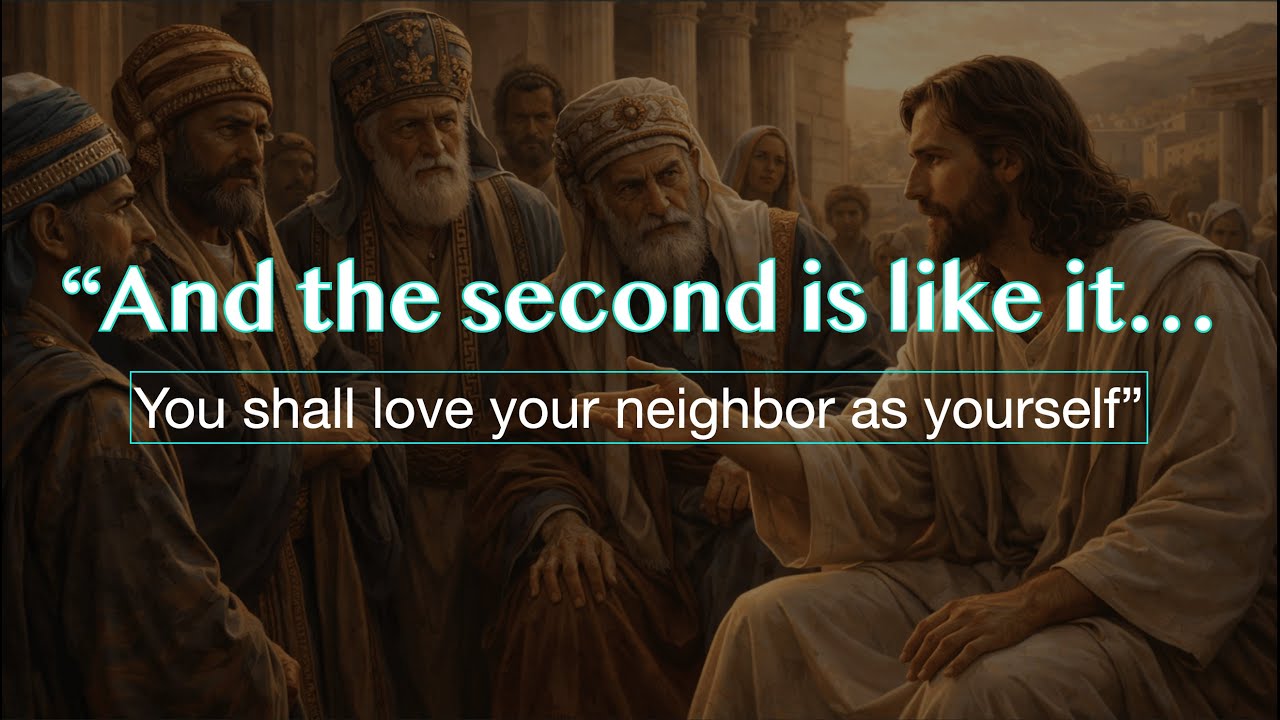 And The Second is Like it - You shall love your neighbor as yourself!