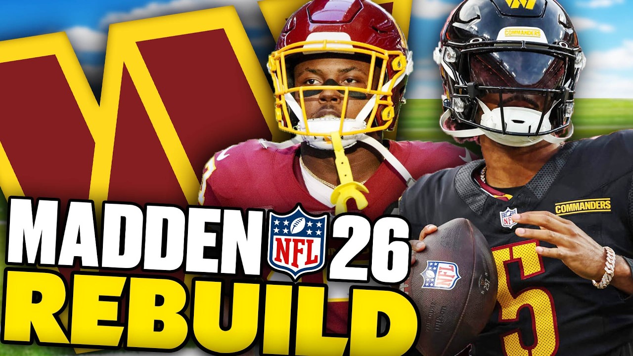 I Developed 2 Rookie WRs to 99 Overall! Rebuilding The Washington Commanders on Madden 26 Franchise