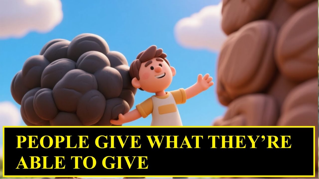 PEOPLE GIVE WHAT THEY’RE ABLE TO GIVE