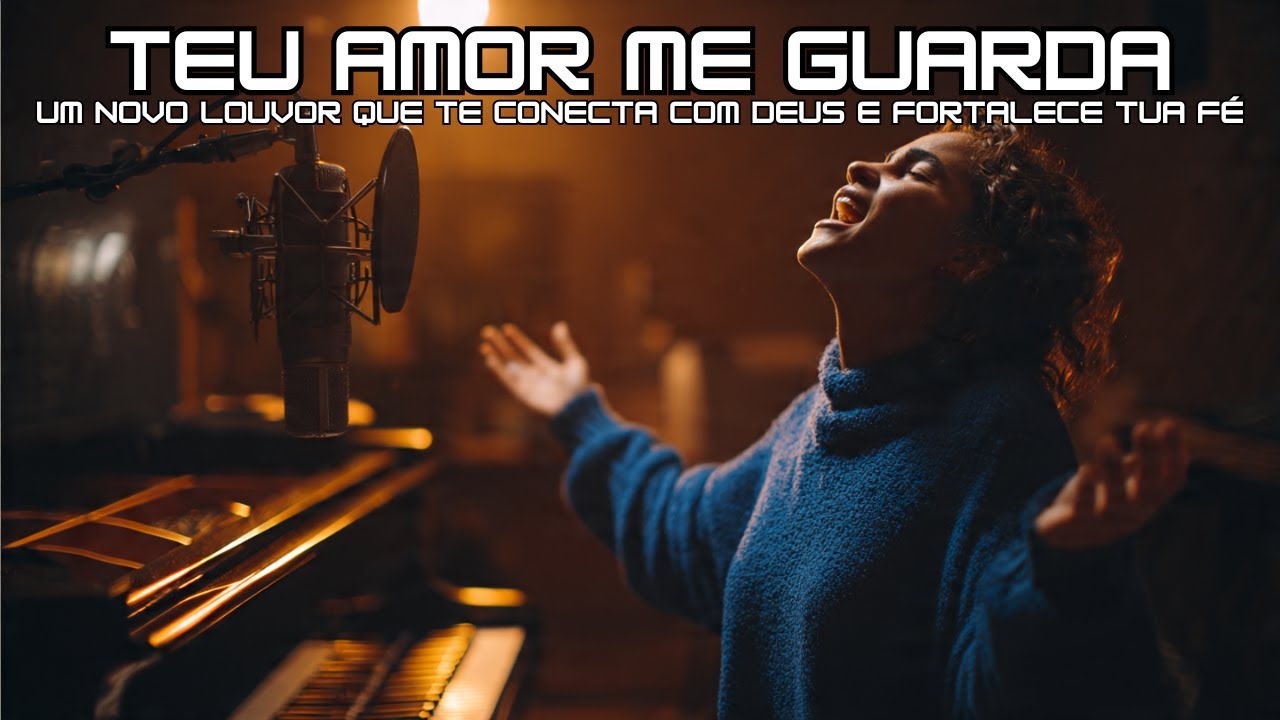TEU AMOR ME GUARDA | Louvor de Oração Inspirado na Aline Barros #alinebarros #louvor #gospelmusic