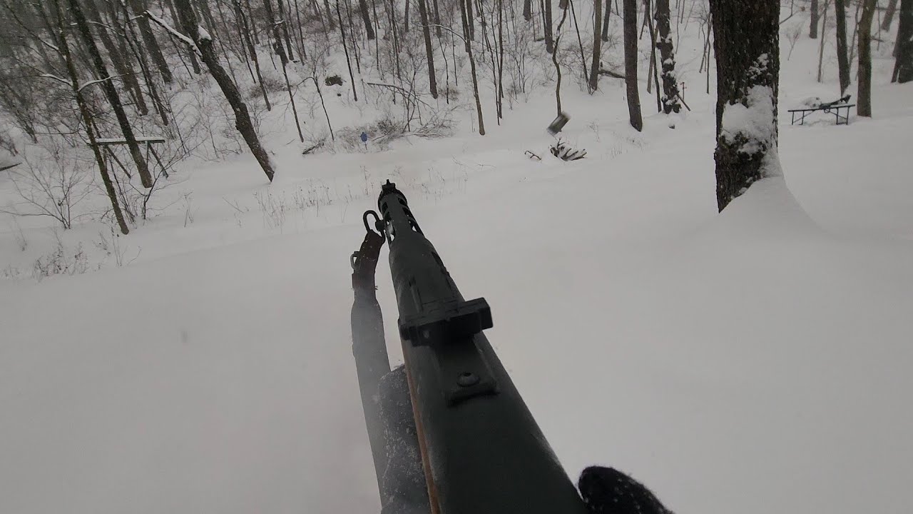 KP-31 POV Skiing and Shooting